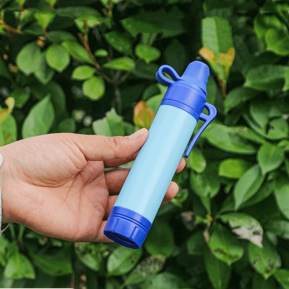 Water Purification Straw - Mini Filtro per Acqua a Cannuccia,