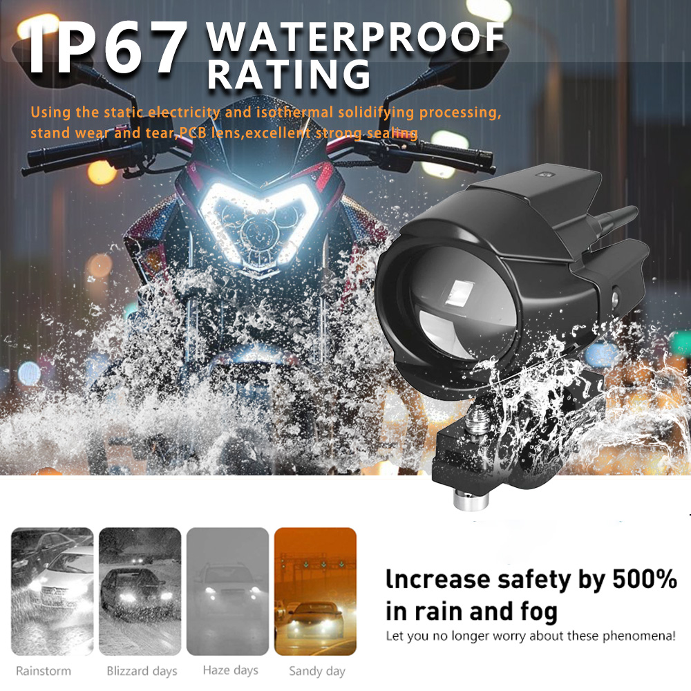 Fari a LED ausiliari per moto  - Sos Light Strobe recensione e prezzo