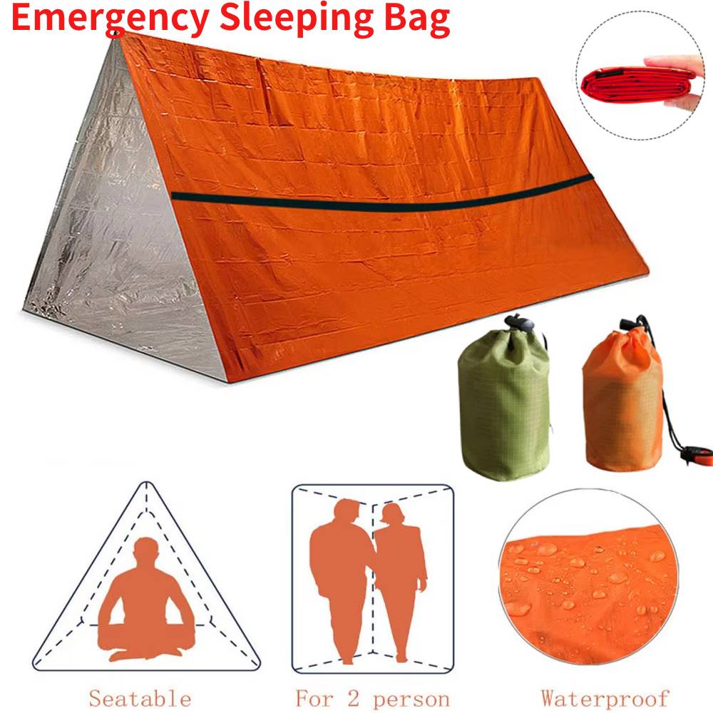 Sacco a pelo portatile imperme - Bivy Bag Emergency recensione e prezzo